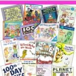 100 Days Smarter Activities Ideas for the 100th Day of School. Books, Videos, and Center Ideas for Kindergarten and First Grade Classrooms!