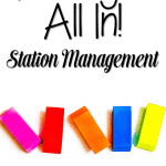 Tips for Station Management. Tips to make the most of your station time without losing your mind! This post will help simply your station management and help you fit it all in!