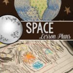 Space Lesson Plans for kindergarten. Math lessons, poetry, reading, and more are all included.
