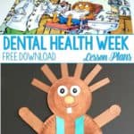 Dental Health Week Lesson Plans for Kindergarten! Close reading of Just Going to the Dentist by Mercer Mayer activities for a fun week of learning. Students work on making connections and inferring. Also a fun poem and adorable Dental Health craft!