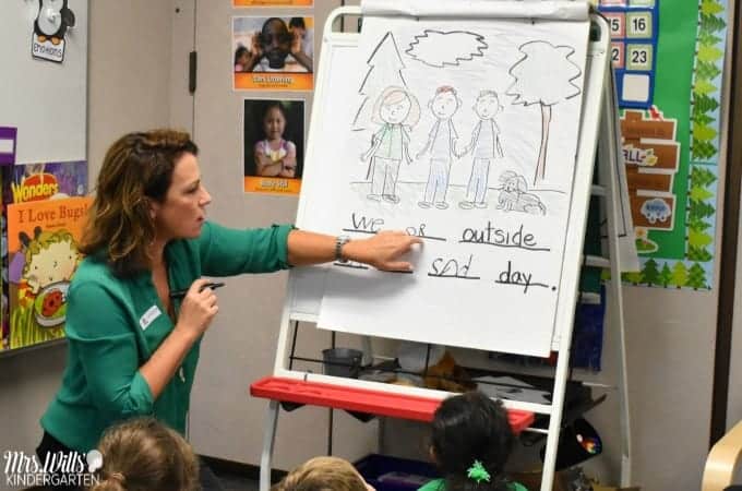 Kindergarten Mentor Texts to teach reading and writing with Cynthia Rylant's Scarecrow book. Great for writers workshop and reading workshop. Free mentor text list included!