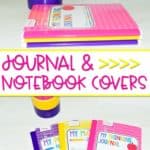 Free Journal and Notebook Labels for Kindergarten. This blog post contains free labels for your math journals, poetry notebook, and your students' thinking journals. Perfect for interactive notebooks!