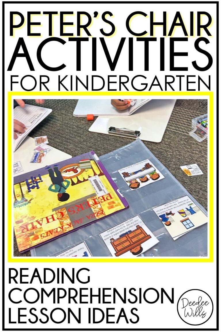 Looking for meaningful Peter’s Chair activities for kindergarten? This blog post shares a simple five-day reading comprehension routine using Peter’s Chair that helps students do the thinking while the teacher does the reading. You’ll see how to teach predicting, retelling, character analysis, connections, and opinion writing, plus a hands-on craft that reinforces comprehension. Perfect for kindergarten teachers who want purposeful read-alouds that build real understanding.