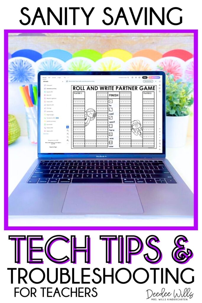 Technical Troubleshooting Tutorials for Teachers who use TpT. Printing problems, how to unzip files, how to use editable fields, and how to make visual lesson plans. Why do I have a black box when I print? Yes! I will help you fix that problem too! Here are my tips and video support!