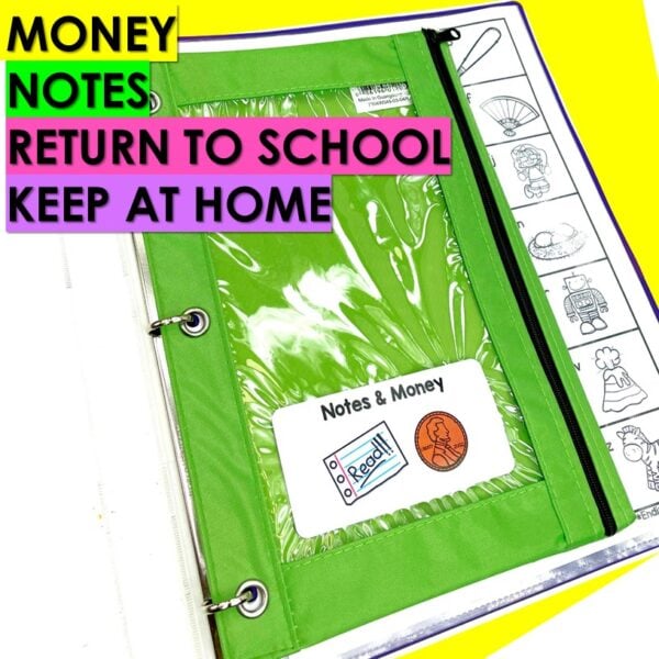 Student Binder Cover Editable with 2026-2027 Calendars & Newsletter Home Folder - Image 8