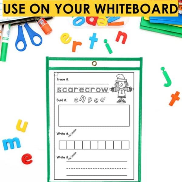 Overhead Center 2nd Quarter Tracing, Letter Formation & Fine Motor Practice - Image 3