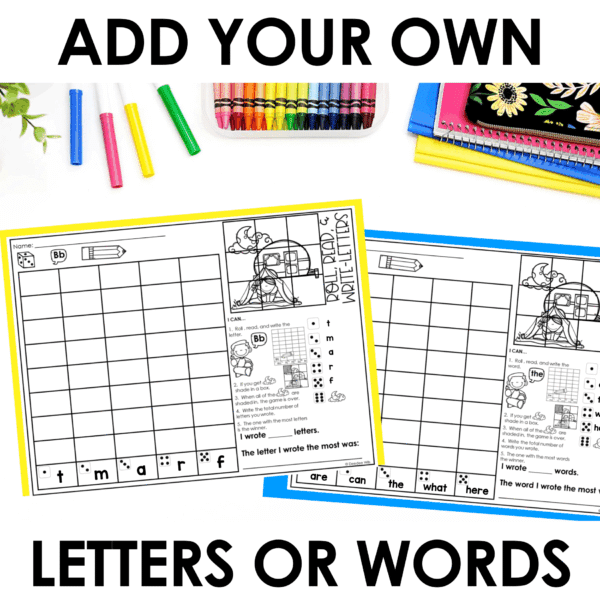 Roll and Write: Editable Worksheets | Summer - Image 2