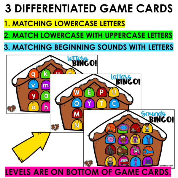 Digital Bingo Letters & Sounds | December - Image 4