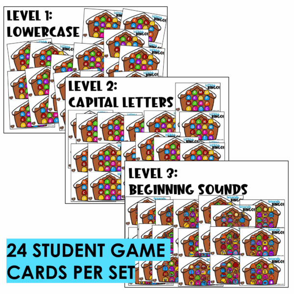 Digital Bingo Letters & Sounds | December - Image 3