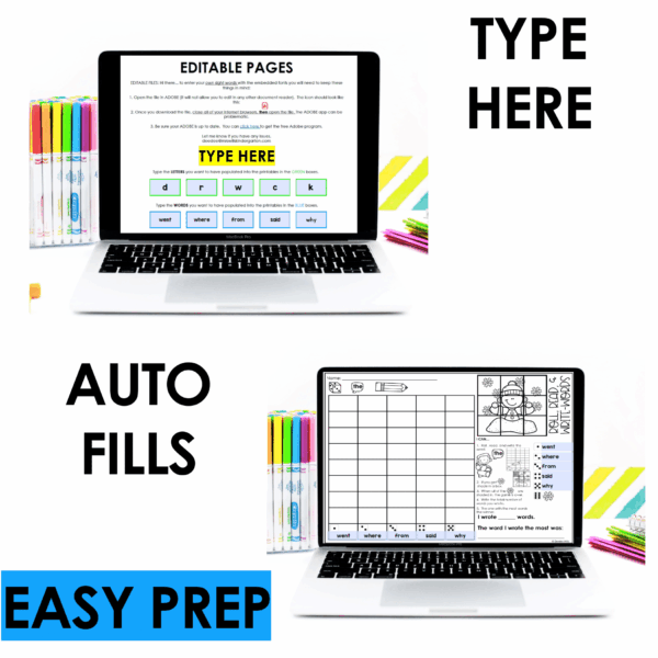 Roll and Write: Editable Worksheets | Winter - Image 5