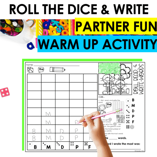 Roll and Write: Editable Worksheets | March & April Celebrations - Image 4