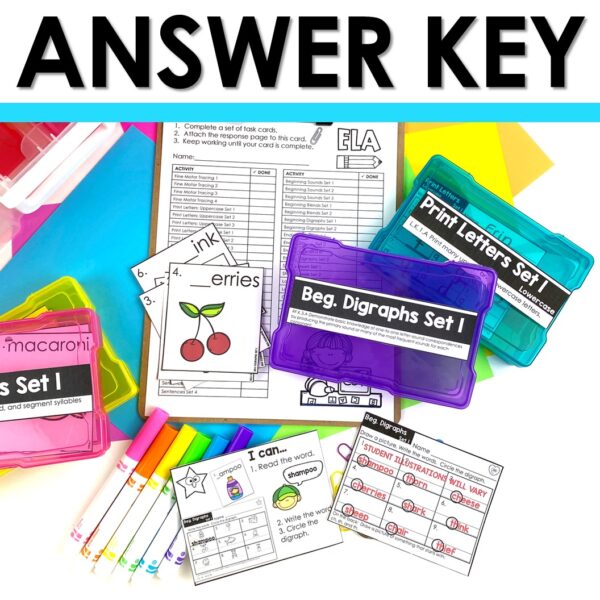 Task Cards for Kindergarten | Language Arts - Image 10