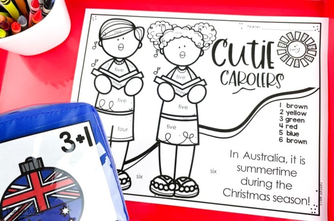 24 Festive Kindergarten Christmas Activities - Free Center 15