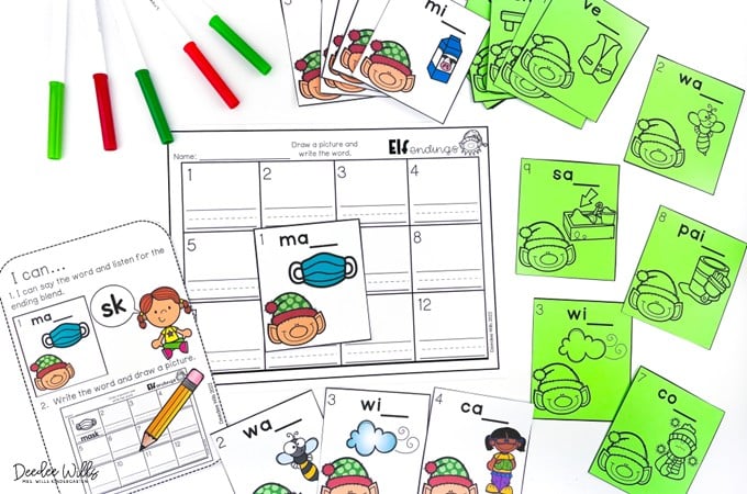 24 Festive Kindergarten Christmas Activities - Free Center 10