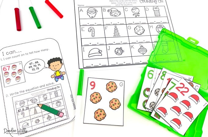 24 Festive Kindergarten Christmas Activities - Free Center 11