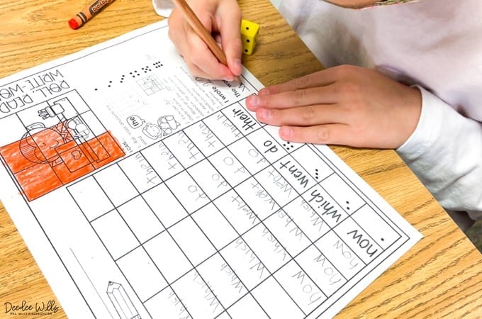 No Prep Kindergarten Halloween Worksheets w/ Free Printables PDF 16
