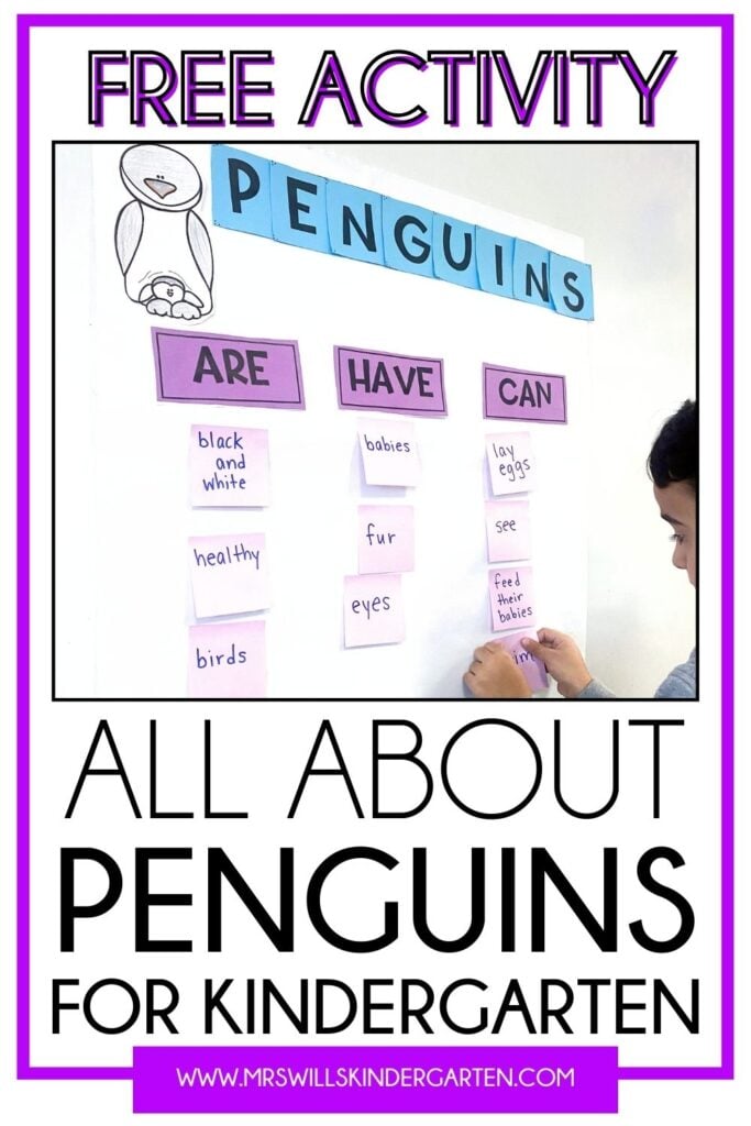 Looking for fun penguin activities for kindergarten? This penguin unit is packed with reading comprehension, STEM, crafts, math, and free worksheets kids love—perfect for winter learning