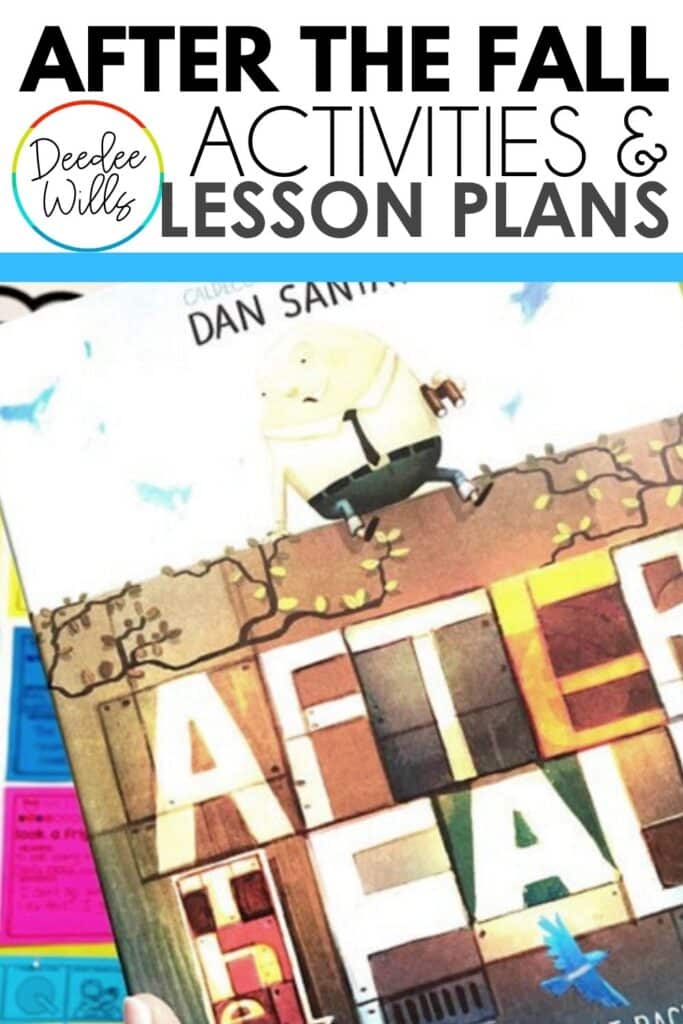 After the Fall Activities and Book Lesson Plan Ideas for kindergarten, first grade, and second grade students! Fun craft and reading comprehension lesson. Free Template download too!