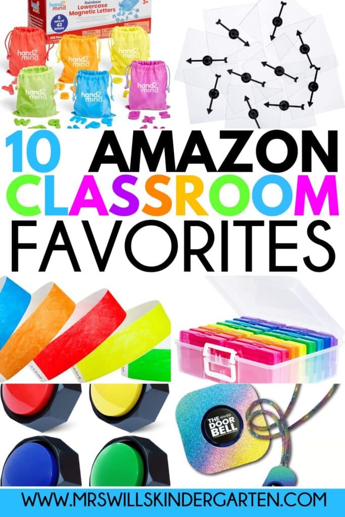 Make independent centers run smoother with these 10 Amazon tools every kindergarten teacher needs. Perfect for engagement, organization, and easy transitions.
