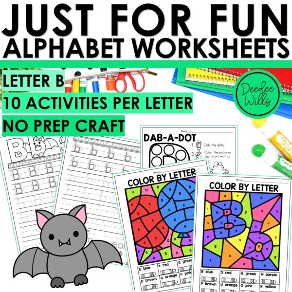 Letter B Worksheets - Alphabet Writing Practice Coloring Pages Letter B Craft