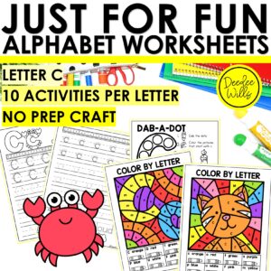 Letter C Worksheets - Alphabet Writing Practice Coloring Pages Letter C Craft