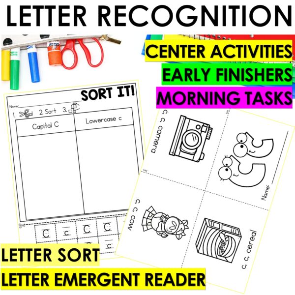 Letter C Worksheets - Alphabet Writing Practice Coloring Pages Letter C Craft - Image 7