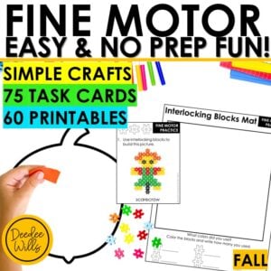 Fall Fine Motor Activities 130+ Hands-On Autumn Task Cards & Printables