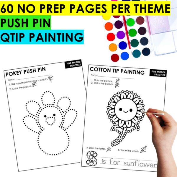 Fine Motor Activities MEGA Growing Bundle 1800+ Themed Task Cards & Printables - Image 3