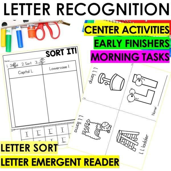Letter L Worksheets - Alphabet Writing Practice Coloring Pages Letter L Craft - Image 7