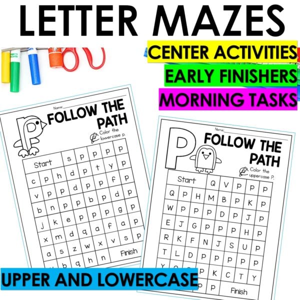 Letter P Worksheets - Alphabet Writing Practice Coloring Pages Letter P Craft - Image 6