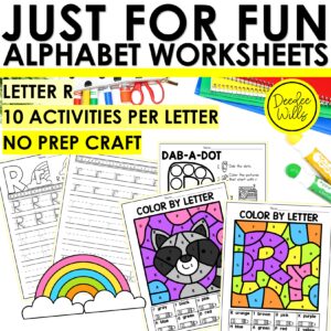 Letter R Worksheets - Alphabet Writing Practice Coloring Pages Letter R Craft