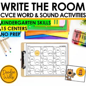 Write the Room CVCE Words Activity – Fun Phonics Practice for Early Learners