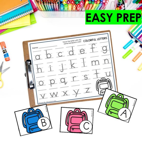 Write the Room Capital & Lowercase Letter Recognition Alphabet Activities - Image 3