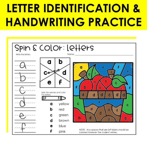 November Coloring Pages Sight Words Spelling Phonics Worksheets Color by Letter - Image 2