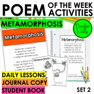 Life Cycles Poem for Kindergarten & 1st Grade Butterfly, Frogs, and More Poem