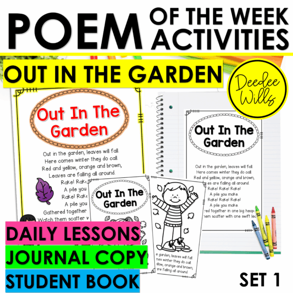 Autumn Leaves Poem Goodbye Autumn Hello Winter Fluency Lesson Plan & Activities