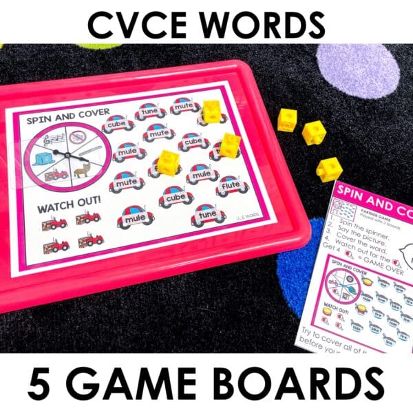 UFLI Centers & UFLI Games for Kindergarten for CVCe Words - Science of Reading - Image 8