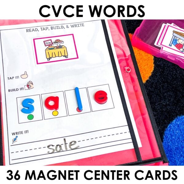 UFLI Centers & UFLI Games for Kindergarten for CVCe Words - Science of Reading - Image 10