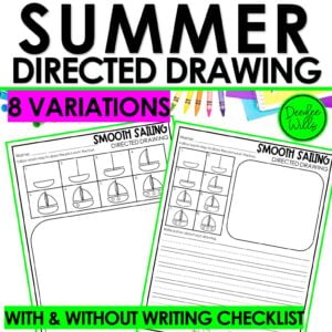 How to Draw Step by Step Draw and Write Summer Directed Drawing Kindergarten