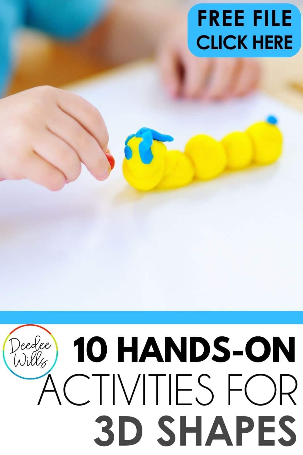 3D Shapes Games & Activities for Kindergarten (FREE Flipbook)
