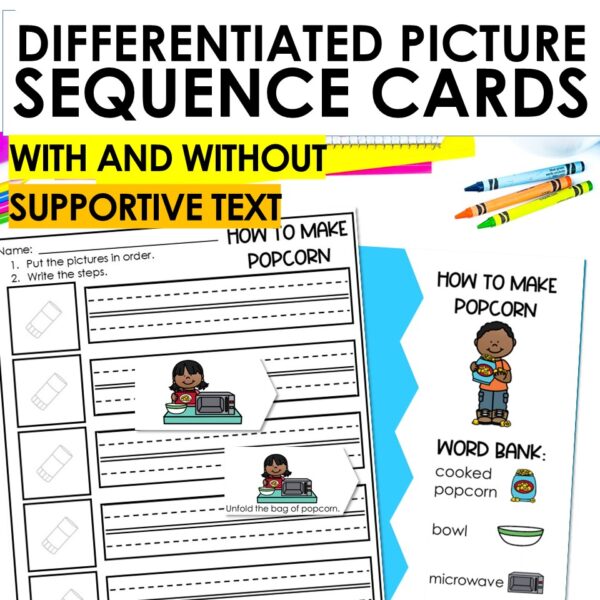 Sequencing | Retell and Write Center for July - Image 3