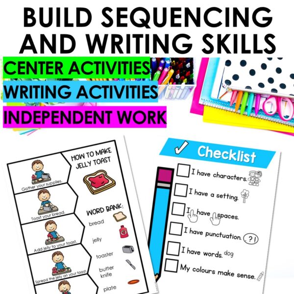 Sequencing | Retell and Write Center for July - Image 4