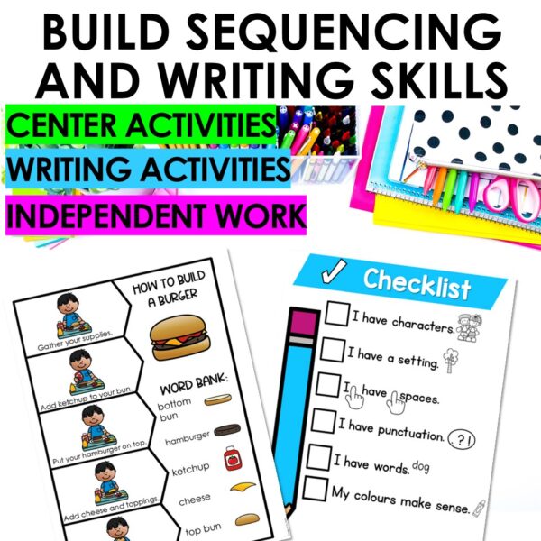 Sequencing | Retell and Write Center for June - Image 4