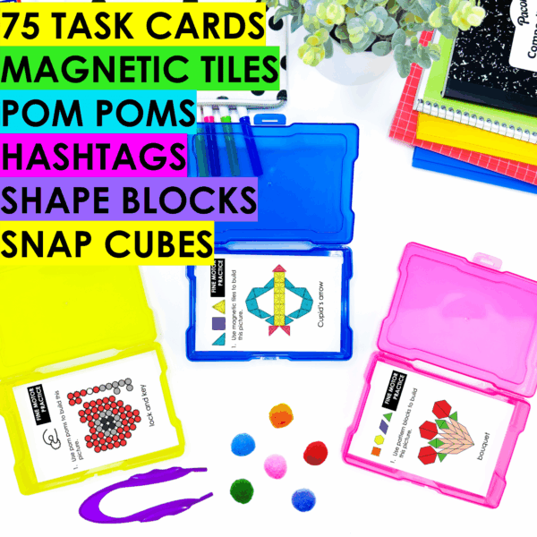 Valentine’s Day Fine Motor Activities 130+ Hands-On Task Cards & Printables - Image 2