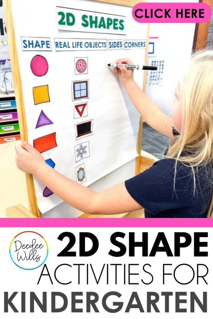 25 hands-on 2D shape activities for kindergarten. Games, crafts, outdoor ideas, songs, and a free bingo game your students will actually want to play.