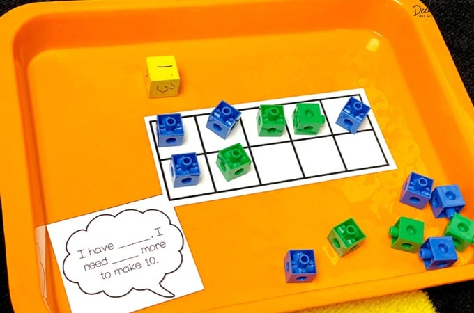 Roll and make 10 simple game